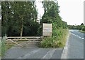 The entrance to Chapel Farm, Ightam