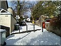 The bottom end of Hillhead Street, Milngavie