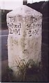 SE0622 : Old Milestone, Clough Road, Norland by Christine Minto