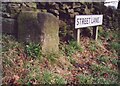 Old Milestone, N of Riddlesden