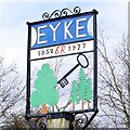 TM3151 : Eyke village sign by Adrian S Pye