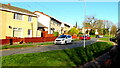 Cars and houses, Blackett Avenue, Malpas, Newport