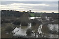 Flooding along the Great Ouse