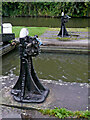 Ground paddle gear at Delph Locks No 6, Brierley Hill