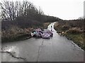 Fly tipping on the cycle way