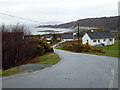 Road leading down to Erbusaig