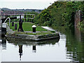 Overflow channel by Delph Locks No 5 near Brierley Hill