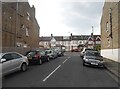 Corsehill Street at the junction of Mitcham Lane