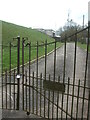 ST6160 : Clutton reservoir gates by Neil Owen