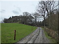 Field edge path carrying part of the Shropshire Way