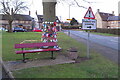 Hanslope tree of hope on the village green