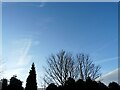 SJ9593 : Christmas Eve morning sky by Gerald England