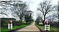 Rempstone Road East Leake during road closure for construction of entrance to new housing estate