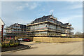 Flats under construction, Forge Wood, Crawley