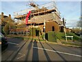 Building works on the corner of Gurney Drive and Lyttelton Road