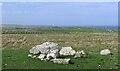 NB3855 : Clearance cairn, Cuivatotar, Isle of Lewis by Claire Pegrum