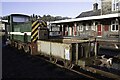 SH5738 : Hunslet Locomotive MOEL HEBOG at Harbour Station by Arthur C Harris