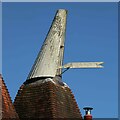 TQ6736 : Cowl of Chequers Oast by Oast House Archive