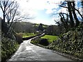 View towards Langley Bridge