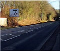 Newport Road directions sign, Llantarnam, Cwmbran