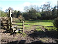 Stile on the footpath south of Pulverbatch