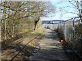 Path towards Power Avenue, Crawley