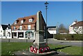 Liss War Memorial, late February 2021