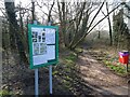 SO9194 : Nature Reserve Sign view by Gordon Griffiths