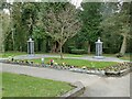 Memorial plaques, Rawdon Crematorium