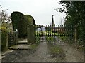 Gate at Redbeck Cottages