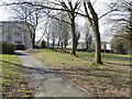 Path from Captains Walk to Caburn Court flats, Southgate, Crawley