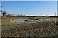 TL4062 : Runoff attenuation pond by widened A14 by Hugh Venables