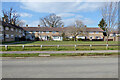 Houses around green, Shackleton Road, Tilgate, Crawley