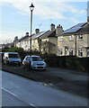 Rooftop solar panels in Raglan, Monmouthshire