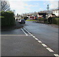 Junction of Caestory Crescent and Usk Road, Raglan, Monmouthshire