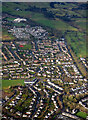 Milngavie from the air