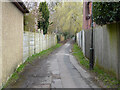 Public footpath 3388, Three Bridges, Crawley