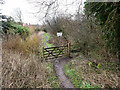 Entrance gate to Poors Allotment