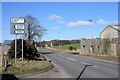 NJ8819 : Looking north along the A947 by Bill Harrison