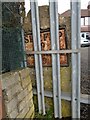 Old milestone off B6067, old Worksop Road, M1 junction 31