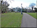 Public bridleway 1525_1 heads towards County Oak, Crawley