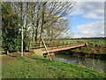 Footbridge over the River Witham at Westborough