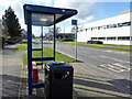 Fleming Way West bus stop, Manor Royal, Crawley