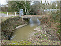 Gatwick Stream at Henson Road bridge, Three Bridges, Crawley