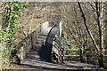 Footbridge, River Rhymney, Bargoed Woodland Park