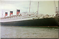 SU4210 : RMS Queen Mary in Southampton, 1960 by George John Edkins
