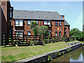 Canalside apartments in Rugeley, Staffordshire