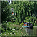 Trent and Mersey Canal at Colwich in Staffordshire