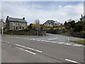 The road from Cwm Teigl joins the A470