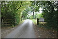 Private drive to Pelsham Farm